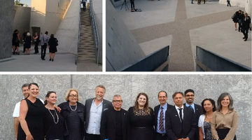 Inauguration of the National Holocaust Monument
